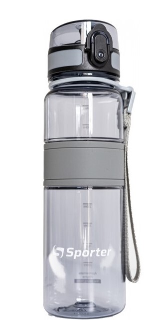 Пляшка для води Sporter 5025 сіра, 500 мл