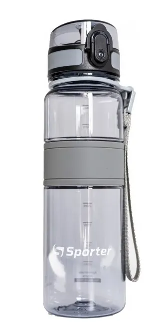 Пляшка для води Sporter 5025 сіра, 500 мл