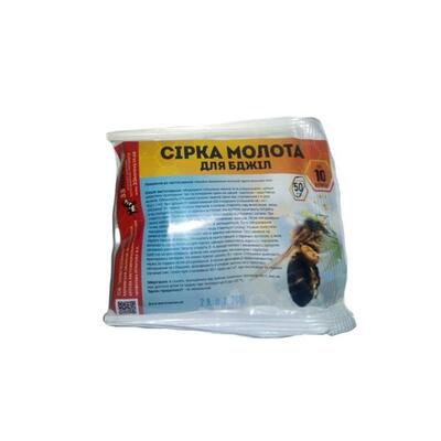 Сера молотая для пчеловодства, 50 г