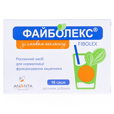 Файболекс средство растительное со вкус. апельс. по 6.42 г №10 в саше