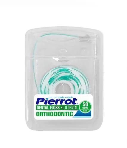 Зубна нитка Pierrot Dental Floss Hilo Dental Orthodontic ортодонтична, Ref.51, 15 м