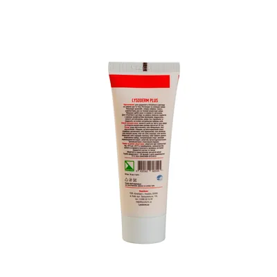 Крем косметичний Lysoderm Plus Лізодерм Плюс для шкіри рук та тіла антибактеріальний, 75 мл