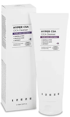 Гель для вмивання Izeze Hyper CSA Cica заспокійливий, 150 мл