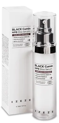 Сироватка для обличчя Izeze Black Cumin NPB Bliss з олією чорного кмину, 30 мл