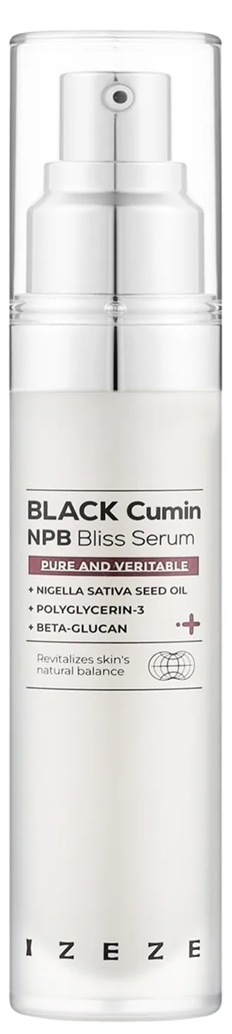 Сироватка для обличчя Izeze Black Cumin NPB Bliss з олією чорного кмину, 30 мл