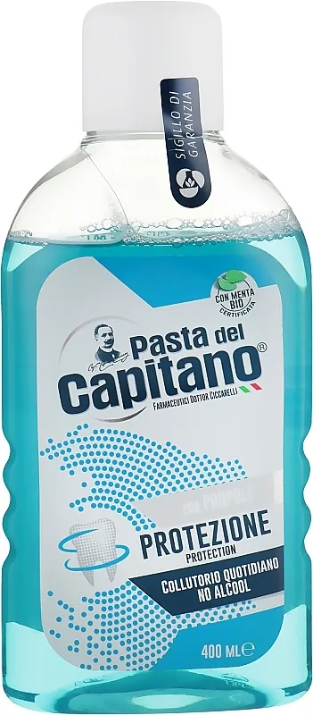 Ополіскувач для порожнини рота Pasta del Capitano Protezione, 400 мл