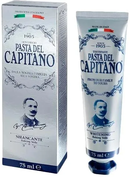 Зубна паста Pasta del Capitano 1905 Відбілююча з содою, 75 мл