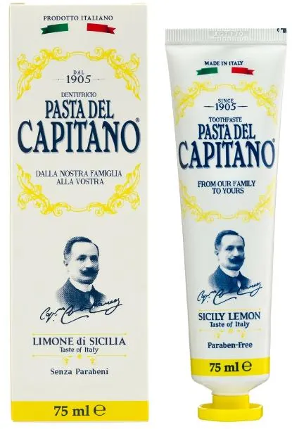 Зубна паста Pasta del Capitano 1905 Сицилійський лимон, 75 мл