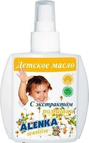 Олійка-спрей дитяча Alenka з екстрактом ромашки, 200 мл