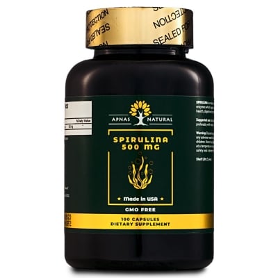 Спирулина Apnas Natural 500 мг капсулы №100