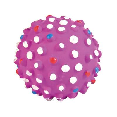 Іграшка для собак Trixie 3461 М'яч з шипами неоновий гумовий, 7 см