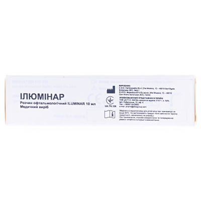 Илюминар раствор офтальмологический по 10 мл во флак.