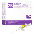 Канюля внутрішньовенна 2B 24G (0,7 x 19 мм) жовта, 1 штука