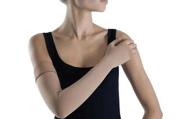 Рукав компресійний Lauma Medical CG 502 з рукавичкою, 2 клас компресії, колір натуральний, розмір 1D