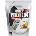 Протеїн сироватковий змішаний Power Pro Whey Protein + урсолова кислота банан та суниця, 2 кг