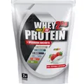 Протеїн сироватковий змішаний Power Pro Whey Protein + урсолова кислота полуниця із вершками, 2 кг