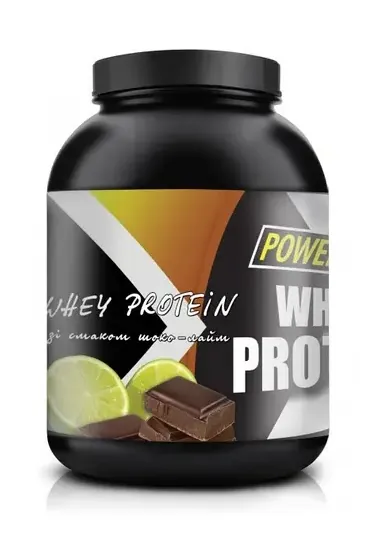 Протеїн сироватковий змішаний Power Pro Whey Protein шоко-лайм, 2 кг у банці