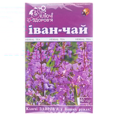 Фиточай Ключи Здоровья Иван-чай по 40 г в пач.
