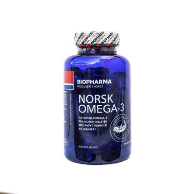 Омега-3 Biopharma Norsk Omega-3  Норвежская капсулы №160