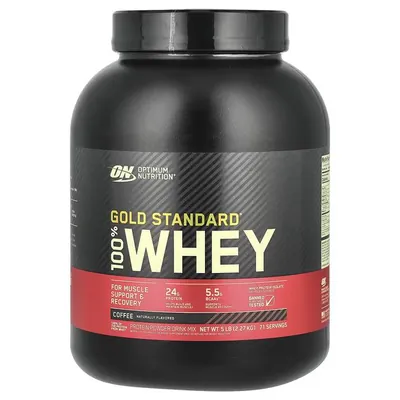 Протеїн сироватковий змішаний Optimum Nutrition Gold Standard 100% Whey, кава, 2,27 кг