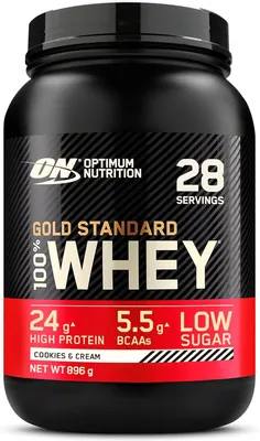 Протеїн сироватковий змішаний Optimum Nutrition Gold Standard 100% Whey, печиво з кремом, 837 г