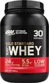 Протеїн сироватковий змішаний Optimum Nutrition Gold Standard 100% Whey, смачна полуниця, 900 г