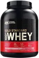 Протеїн сироватковий змішаний Optimum Nutrition Gold Standard 100% Whey, смачна полуниця, 2,27 кг