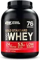 Протеїн сироватковий змішаний Optimum Nutrition Gold Standard 100% Whey, смачна полуниця, 2,27 кг
