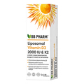 Спрей BB Pharm Liposomal Vitamin D3 & K2 (2000 IU), 12 мл