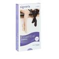 Чулки компрессионные Sigvaris Essential Classical 28641 класс компрессии 2, открытый мысок, высота long, черный, размер M PLUS