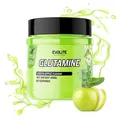 Глютамін Evolite Nutrition Glutamine зелене яблуко, 400 г