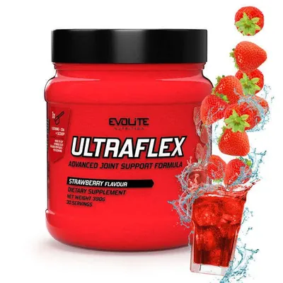 Хондропротектор Evolite Nutrition Ultra Flex полуниця, 390 г