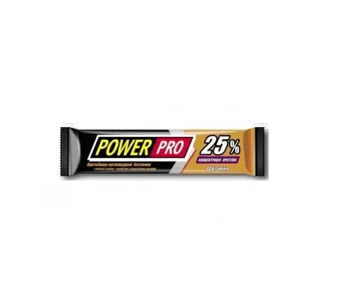 Батончик протеїновий Power Pro 25% мюслі зі смаком ванілі, 40 г