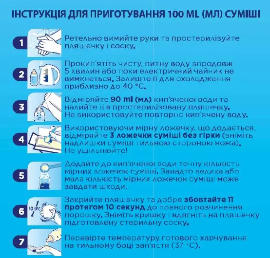 Суміш суха молочна Nutrilon Premium+ 3 для дітей 12-18 місяців, 600 г