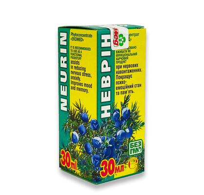 Неврін фітоконцентрат по 30 мл у флак.