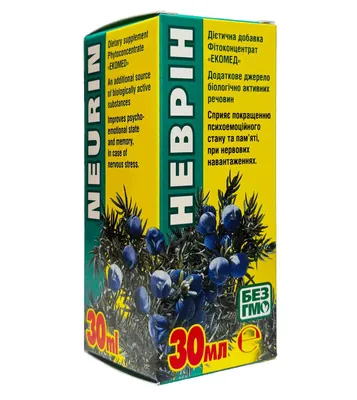 Неврін фітоконцентрат по 30 мл у флак.