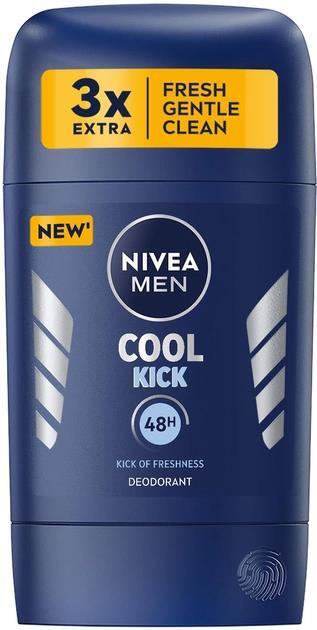 Дезодорант стик Nivea Men Cool Kick 48h (83139), 50 мл