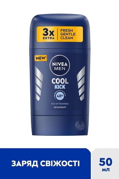 Дезодорант стик Nivea Men Cool Kick 48h (83139), 50 мл