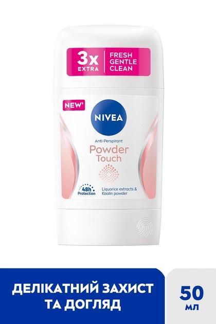 Дезодорант-антиперспірант стік Nivea Powder Touch 48h (84158), 50 мл