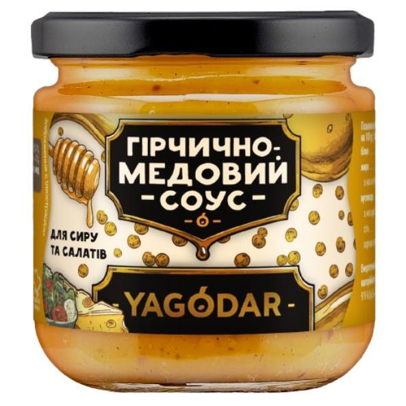 Соус Yagodar гірчично-медовий для сиру та салатів, 210 г