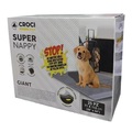 Пеленки для собак Croci Super nappy с активированным углем 71 см х 112 см, 25 штук