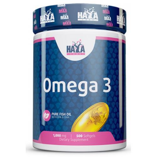 Омега 3 Haya Labs Omega-3 1000 мг, 500 гелевих капсул