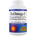 Рыбий жир Омега 3 Natural Factors Rx Omega-3, 240 капсул