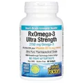 Риб'ячий жир Омега 3 з вітаміном D3 Natural Factors Rx Omega-3 Ultra Strength with Vitamin D3, 60 м'яких таблеток