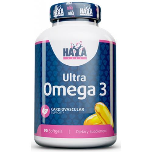 Ультра Омега 3 Haya Labs Ultra Omega 3, 90 гелевых капсул