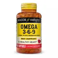 Омега 3-6-9 Mason Natural Omega 3-6-9 1200 мг Fish, Flax & Borage Oils, 60 гелевих капсул