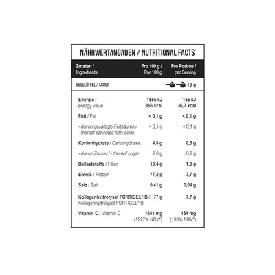 Пептиди колагену MST Nutrition Collagen Peptides Fortigel, апельсин, 1000 г