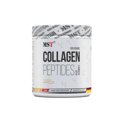 Пептиды коллагена MST Nutrition Collagen Peptides Fortigel, апельсин, 300 г