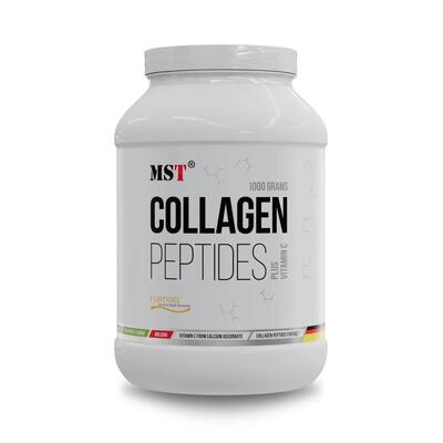Пептиды коллагена MST Nutrition Collagen Peptides Fortigel, зеленое яблоко, 1000 г