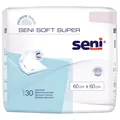 Пелюшки Seni Soft Super одноразові гігієнічні 60х60 см, 30 шт